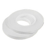 Identband thermodr. weiß permanent 15 mm