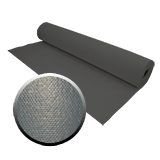 Teflon-Glas-Gewebe 0,25mm schwarz 1,5 meter