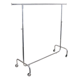 Rollständer verchromt 143cm Länge