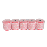 Thermorollen rot 80/80m/12 mit Design
