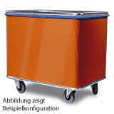 Transportwagen Kunststoff/Alu