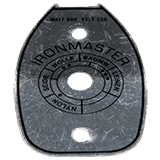 Wählschild für Iron Master