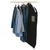mypolybag Kleiderschutz-Capes schwarz 125 cm