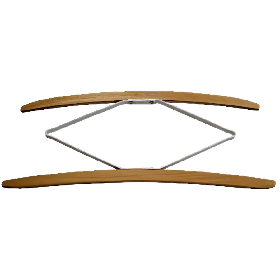 Ärmelspanner Holz gerade Holme 580mm mit Feder, 58 cm lang