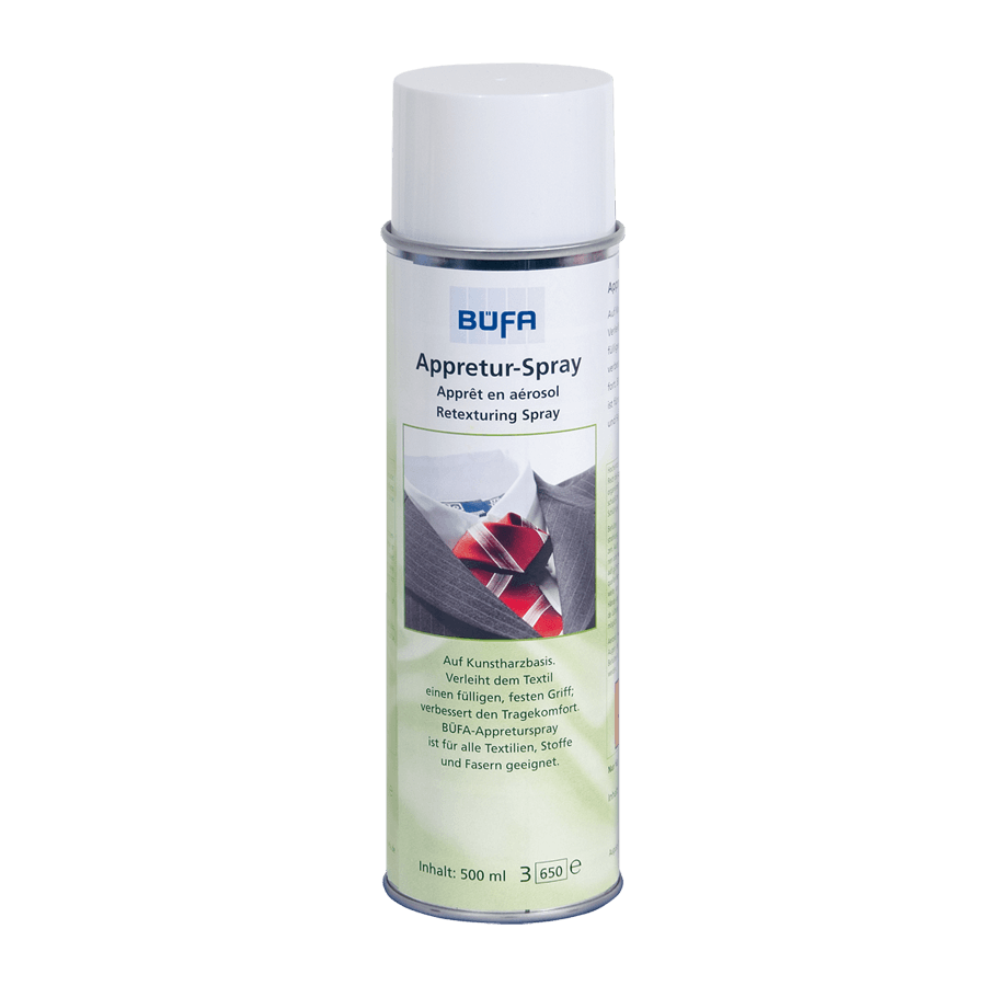 BÜFA APPRETURSPRAY 500ml Dose Kunstharzappretur in Spraydosen