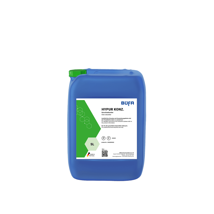 BÜFA HYPUR KONZ. 5 l  (Per+KWL+Wasser) konzentriertes Desinfektionsmittel und Ge