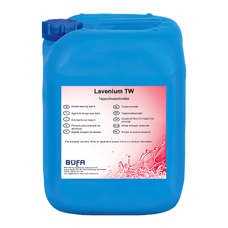 BÜFA LAVENIUM TW,20 l (Wasser) Spezialwaschmittel zur Teppichwäsche