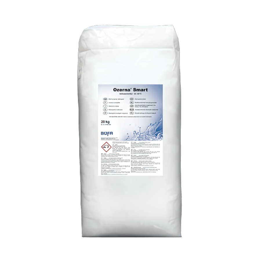 BÜFA OZERNA SMART, 20 kg Phosphatfreies Vollwaschmittel, 30 - 90°C, gute Bleichw