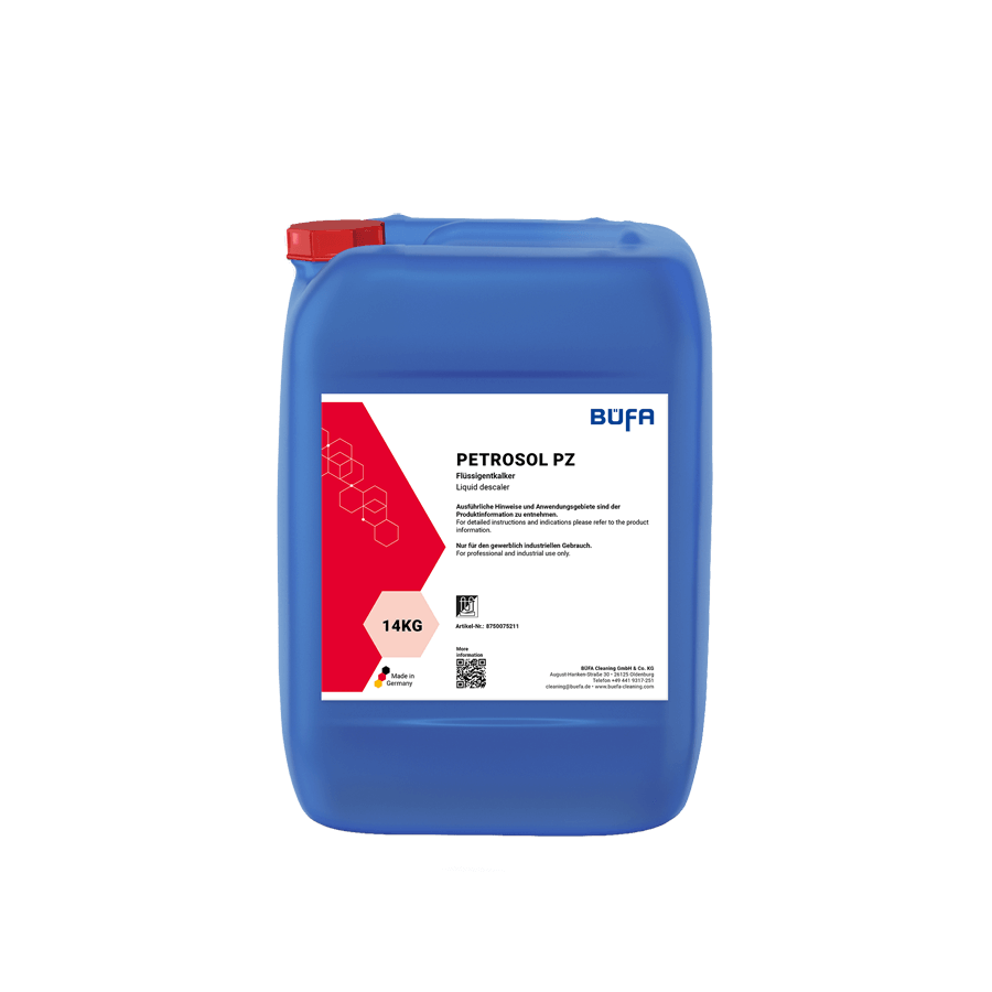 BÜFA PETROSOL PZ, flüssig, 14 kg Hochkonzentriertes Produkt zur Entfernung von K
