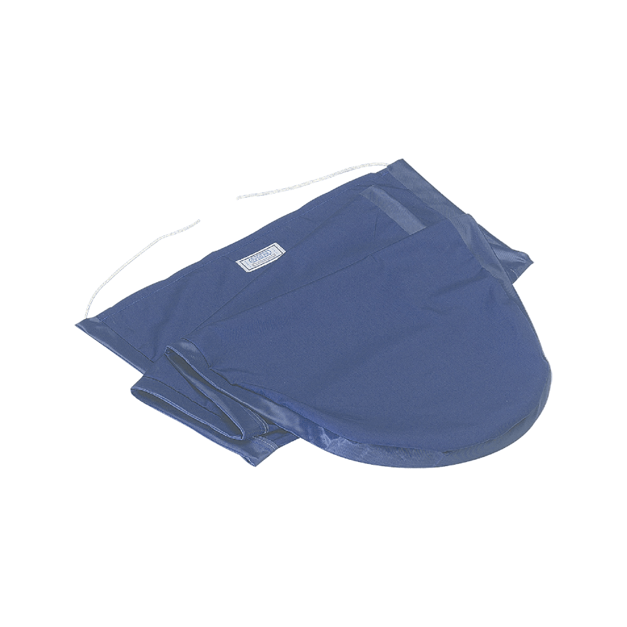 Bezug Polyester blau 150x50x30