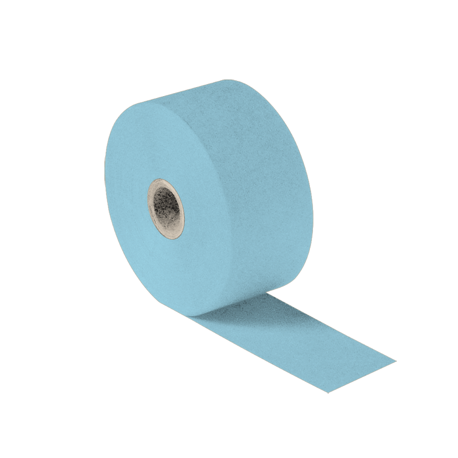 Bonrolle Hydrofix 44mm blau 80g/m², 80mm Durchm. 17,5mm Kern