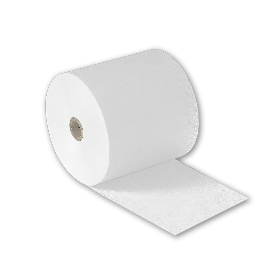 Bonrolle Hydrofix 76mm weiß 80g/m², 80mm Durchm. 12,5mm Kern