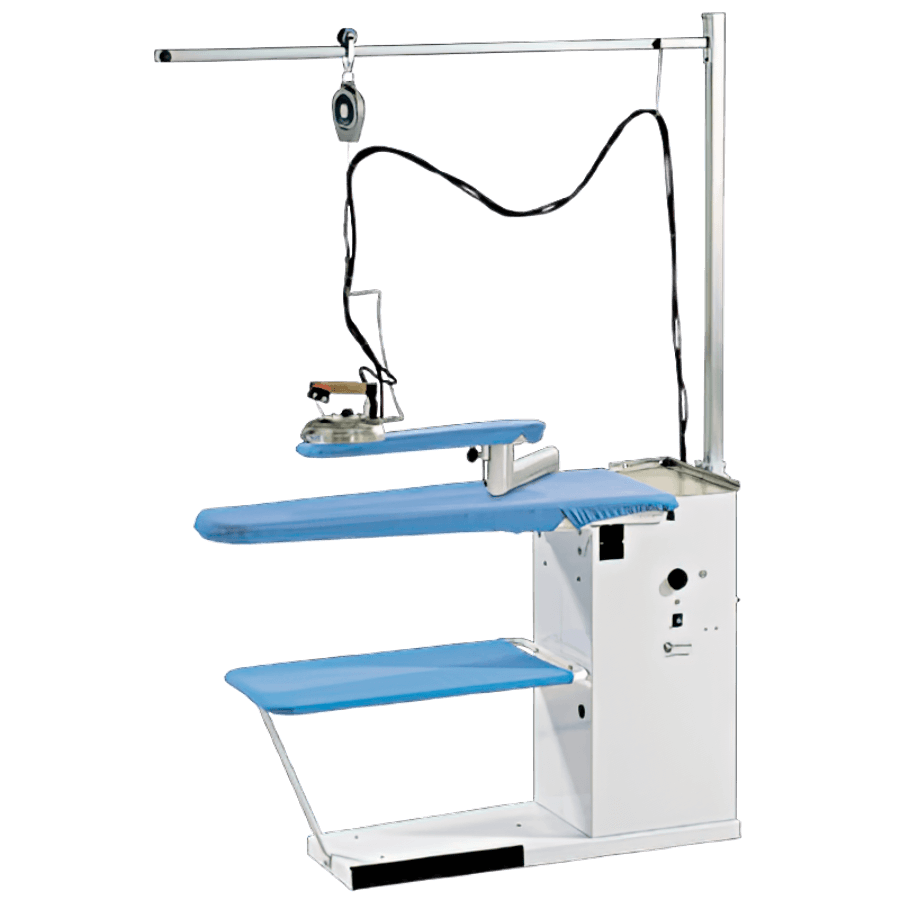 Bügeltisch Nettuno 98 Blowing, Tischheizung, Absaugung 0,5 HP, Gebläse 0,2 HP Bü