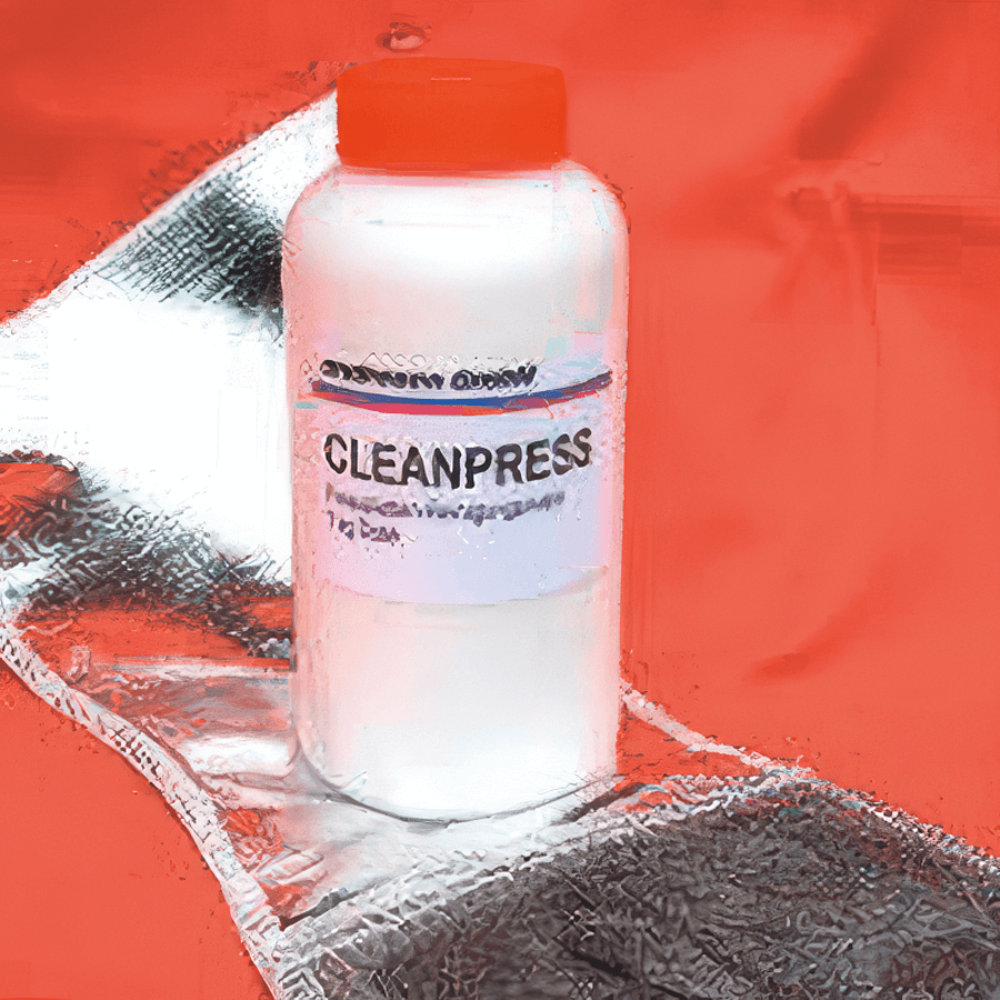 Cleanpress Reinigungsmilch zur Handreinigung von Pressenspiegeln und Mangelmulde
