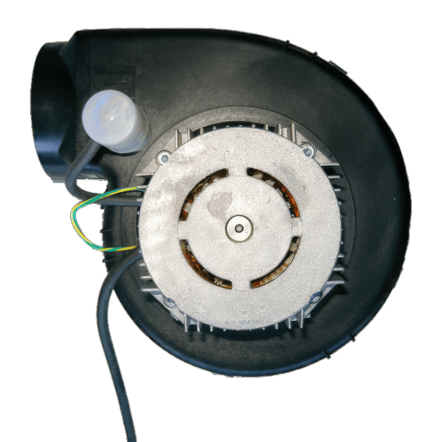 Ersatzmotor (Gebläse) für Nettuno 98 mit Lüfterrad und Gehäuse komplett