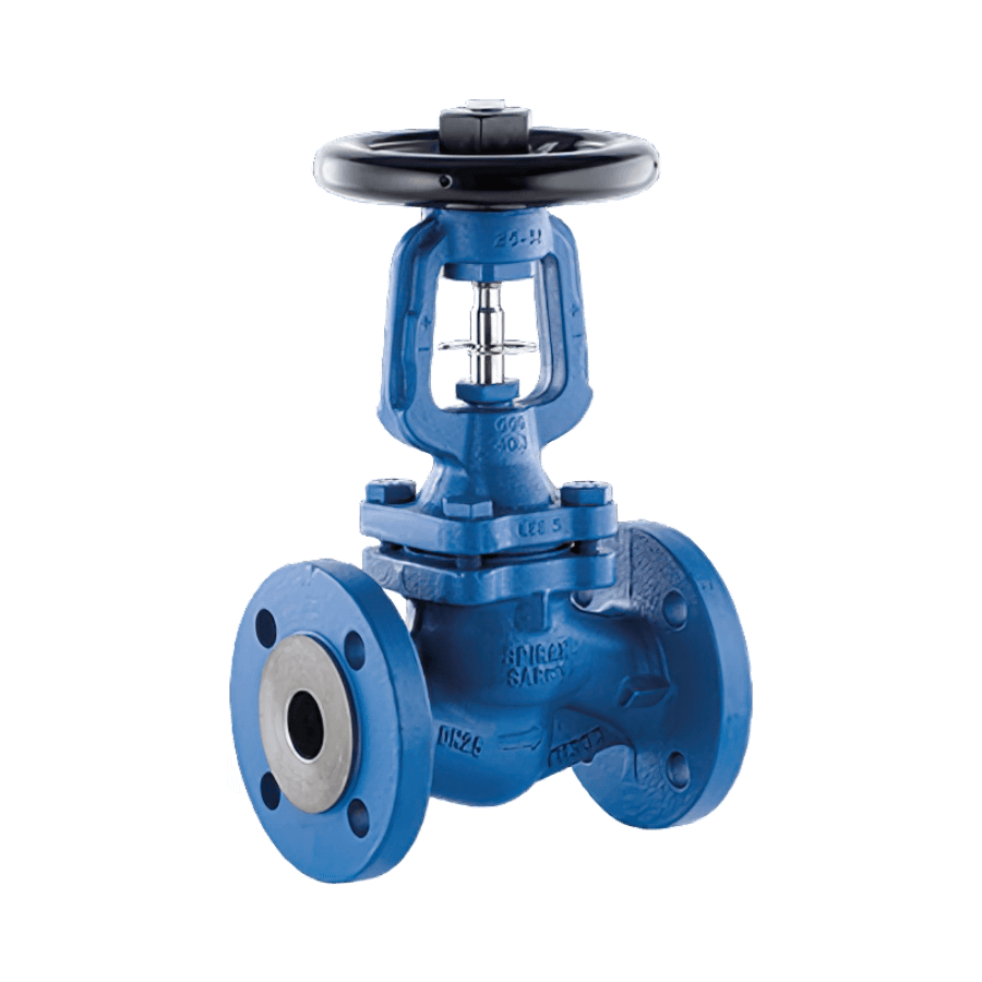 Faltenbalg-Absperrventil BSA DN25 PN16 Spirax Sarco
