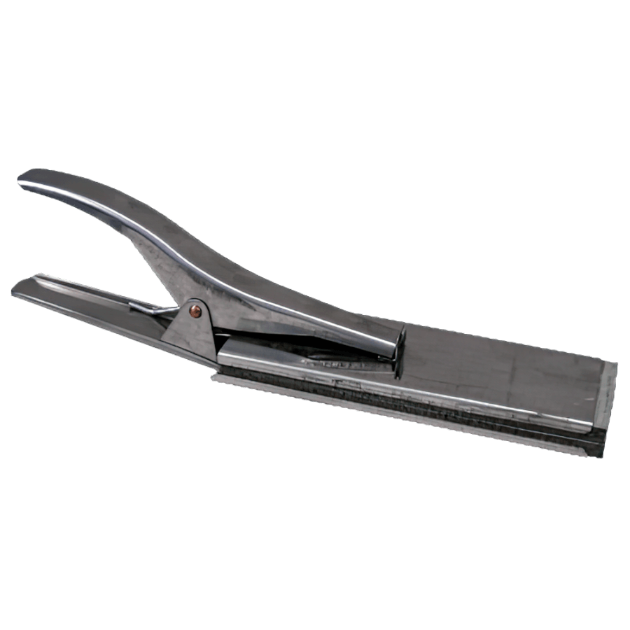 Faltenklammer Edelstahl, breit (20 x 6 cm) wie Cissell F-842