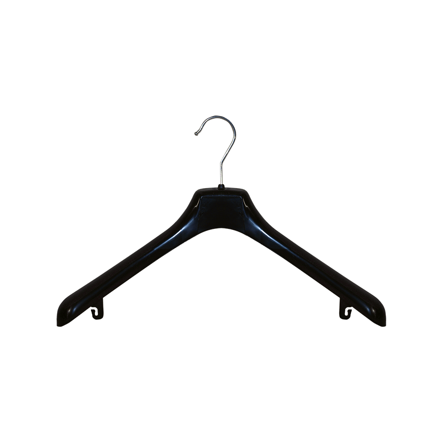 Formkleiderbügel EQ13 (42 cm breit) mit Rockhalter aus Kunststoff, 80 Stück im K