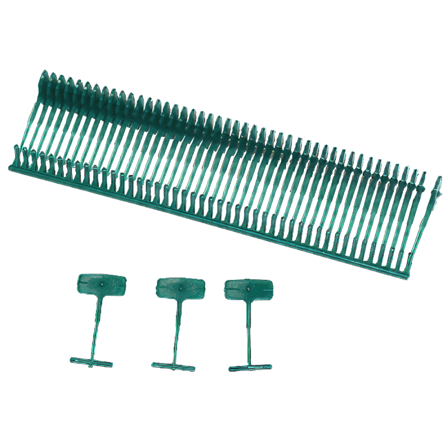 Heftfädchen Dennison normal grün 15 mm 5000 Stück/Schachtel