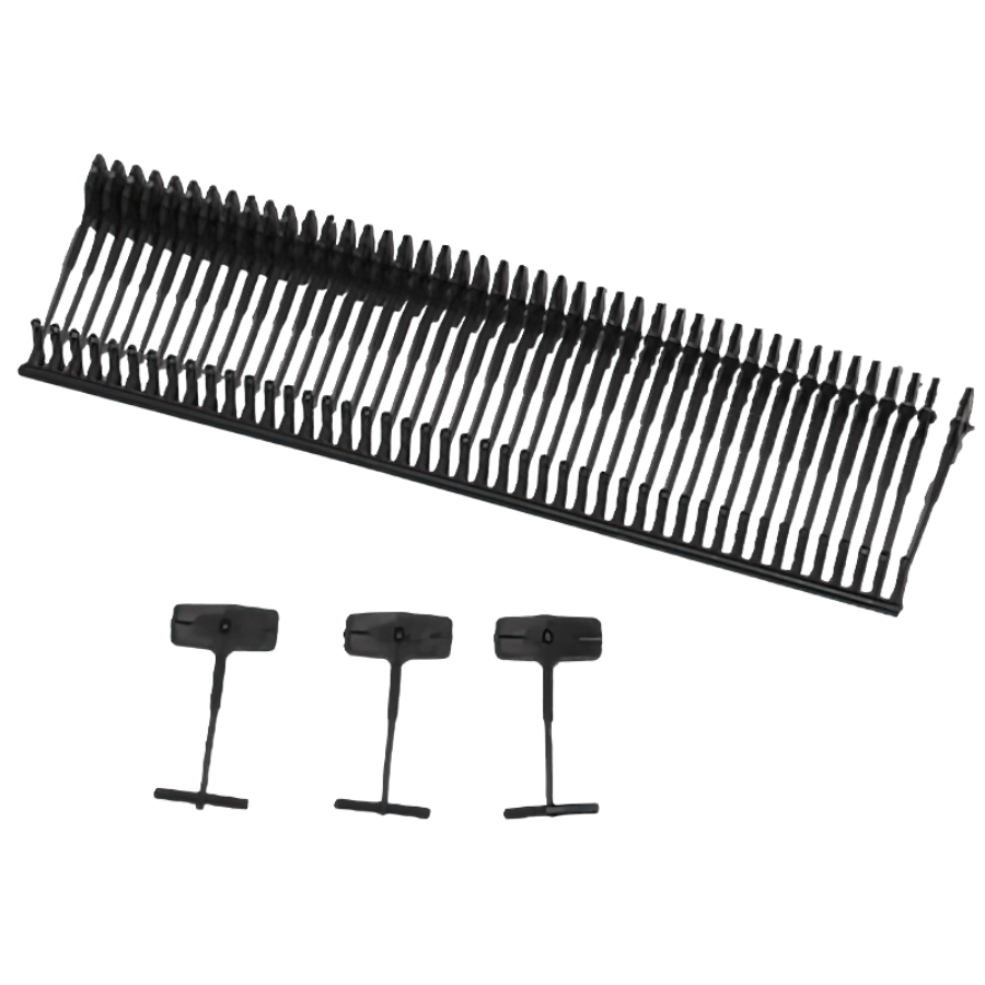 Heftfädchen Dennison normal schwarz 15 mm 5000 Stück/Schachtel
