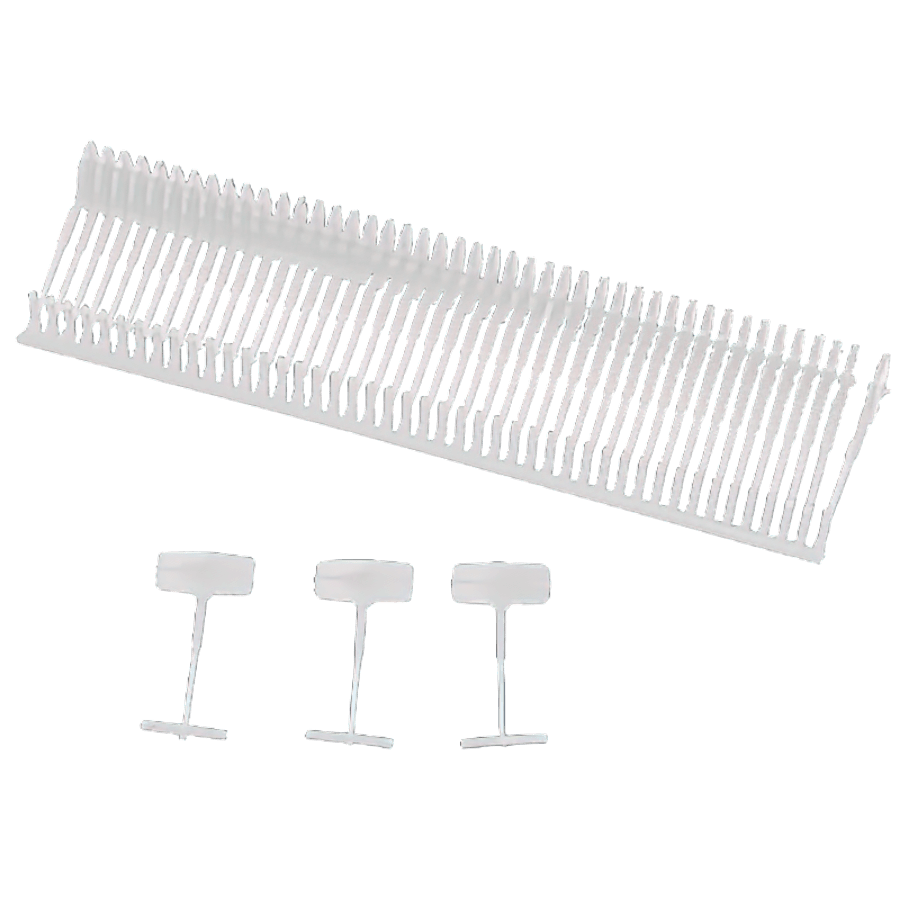 Heftfädchen Dennison normal weiß 15 mm weiß, Inh. 5000 Stück