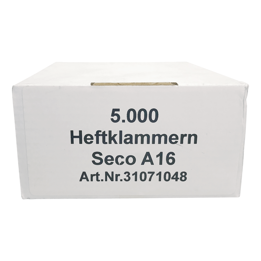 Heftklammern A16, 5000 Stück Für Zangenhefter Senior A16
