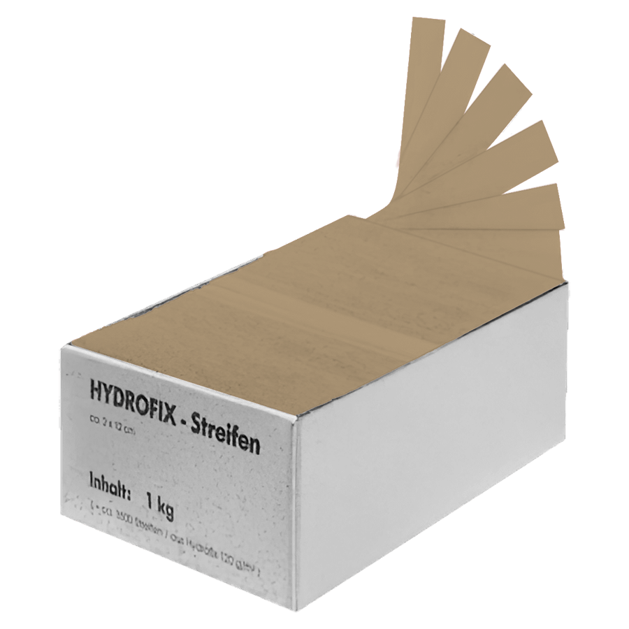 Hydrof. Str.u.Signierb. braun 1kg (3500 Stück) 2 x 12 cm