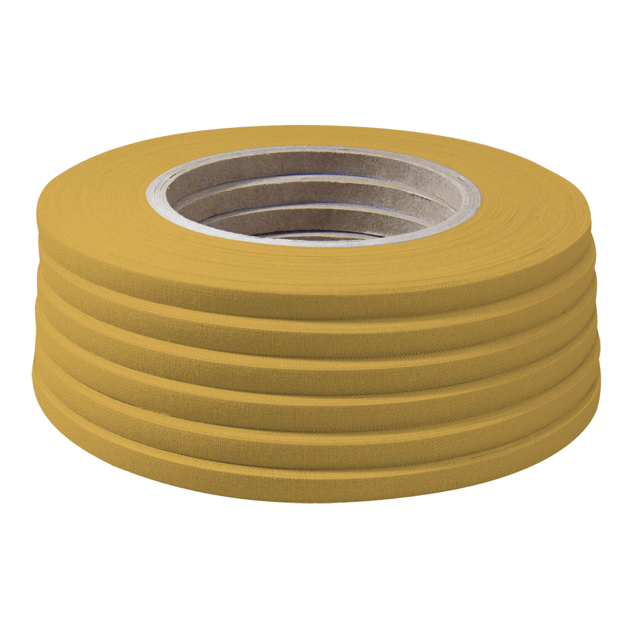 Kennzeichenband Ident Nadeldruck, gelb Für Einmalkennzeichnung, Breite 6,3 mm, R
