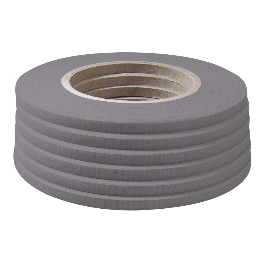 Kennzeichenband Ident Nadeldruck, grau Für Einmalkennzeichnung, Breite 6,3 mm, R