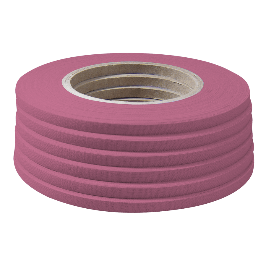 Kennzeichenband Ident Nadeldruck, pink Für Einmalkennzeichnung, Breite 6,3 mm, R