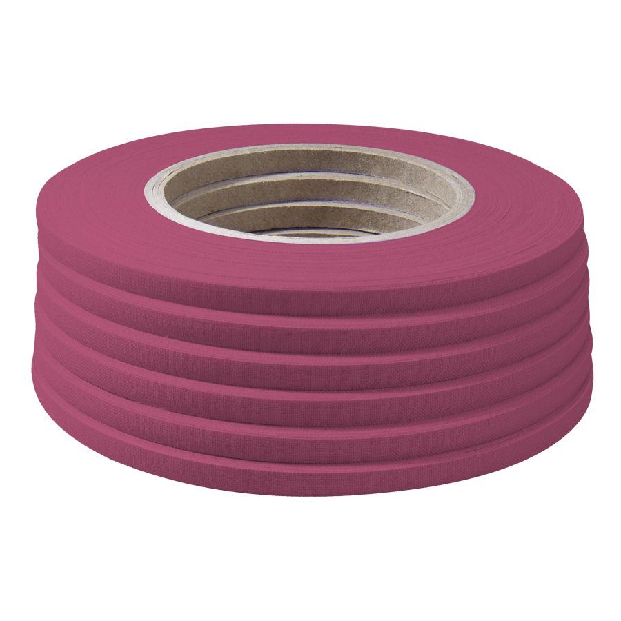 Kennzeichenband Ident Nadeldruck, violett Für Einmalkennzeichnung, Breite 6,3 mm