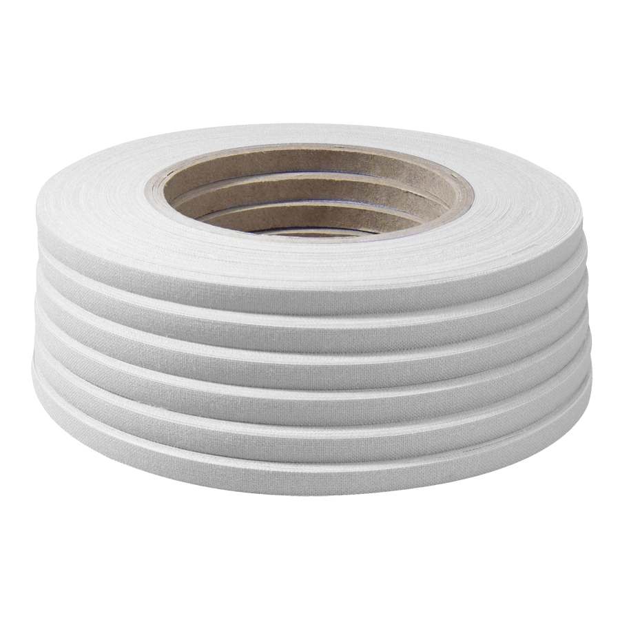 Kennzeichenband Ident Nadeldruck, weiß Für Einmalkennzeichnung, Breite 6,3 mm, R