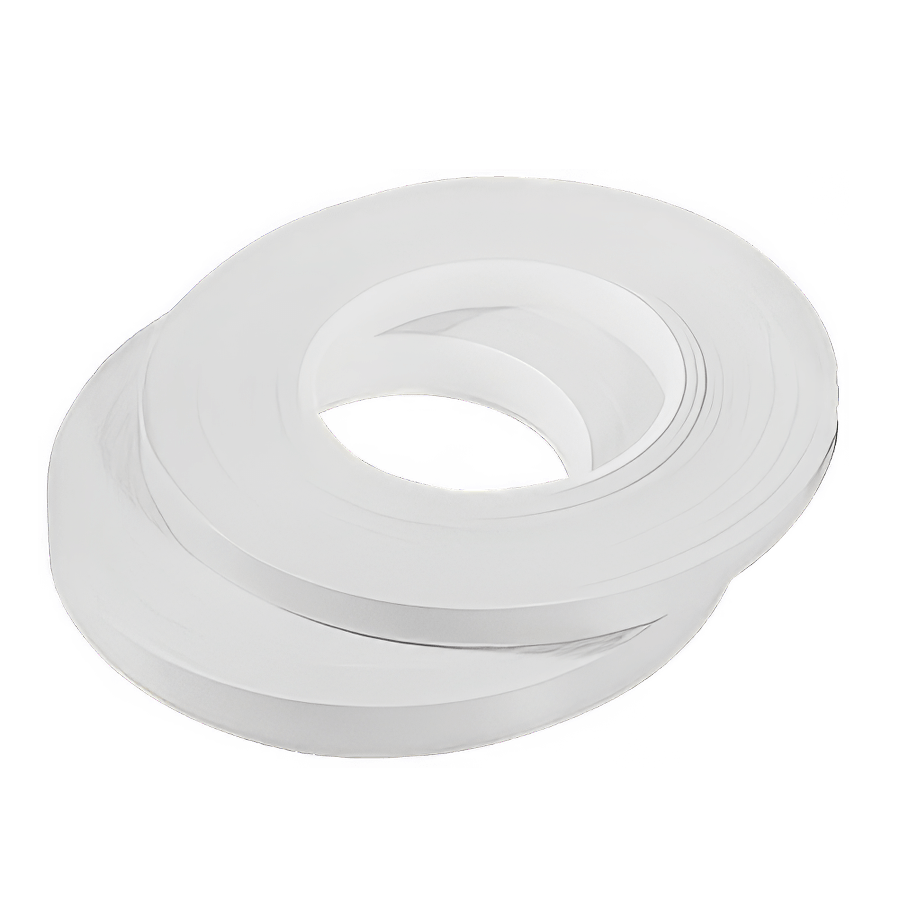 Kennzeichenband Ident Thermodruck, weiß Für Einmalkennzeichnung, Breite 15 mm, R