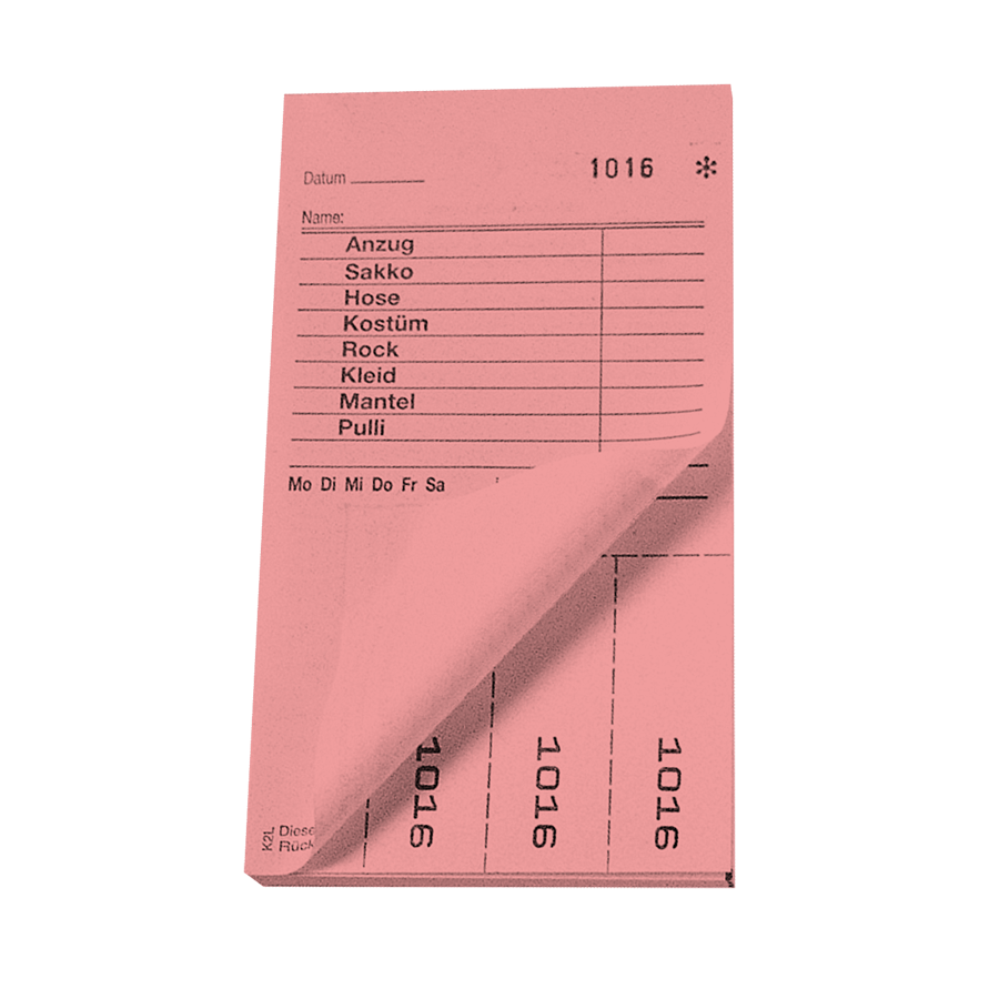 Kombi 2L rosa von 1-1.000, 20 Blocks