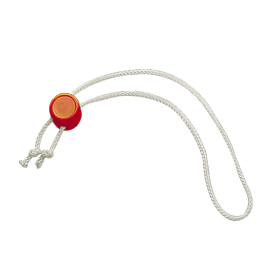Kordel-Netzverschluß rot 80 cm