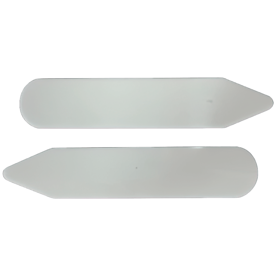 Kragenstäbchen, Polyester, 5000 Stück, Länge 6 cm