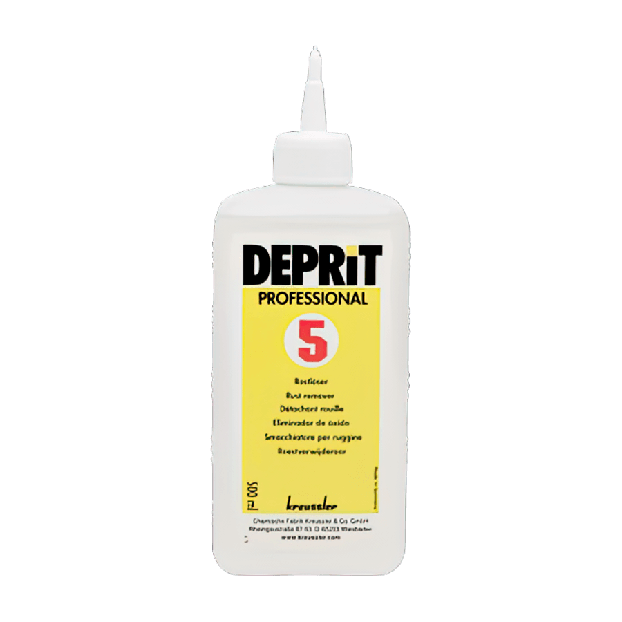 Kreussler DEPRIT PROFESSIONAL 5, gelb, 1x500ml sauer zur Entfernung von Rost u.M