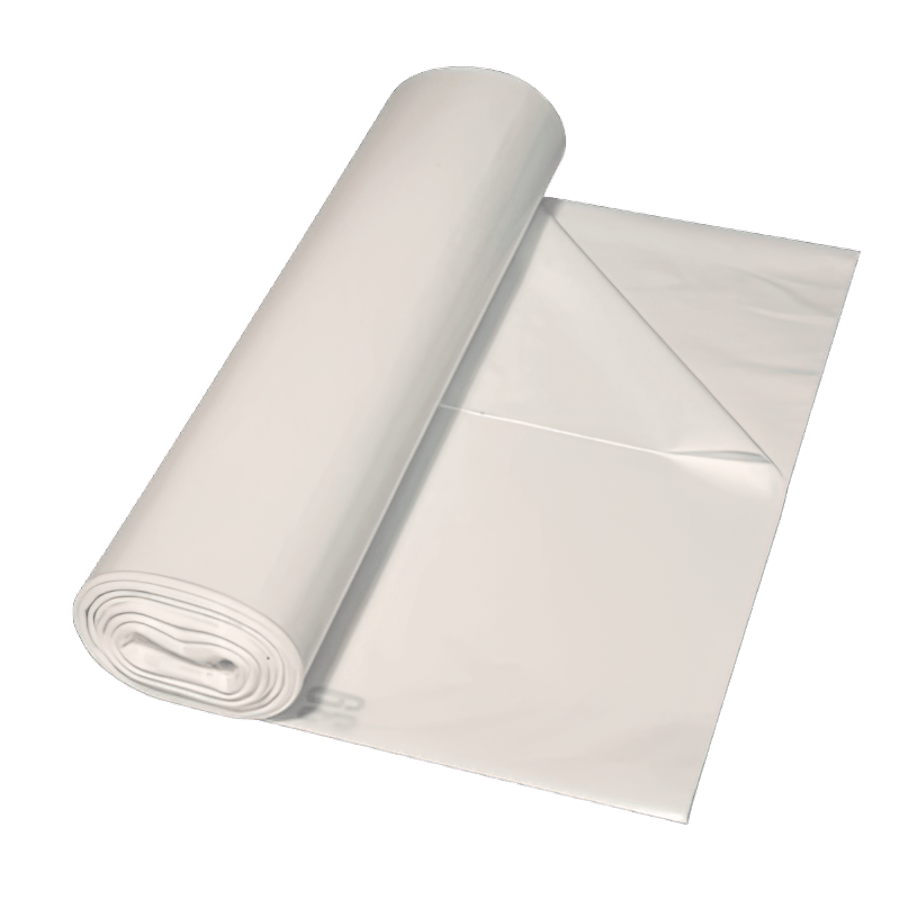 Kunststoffsack Farbe weiß, 250 Stück im Karton 700 x 1100 x 0,040 mm, (Wäschesac