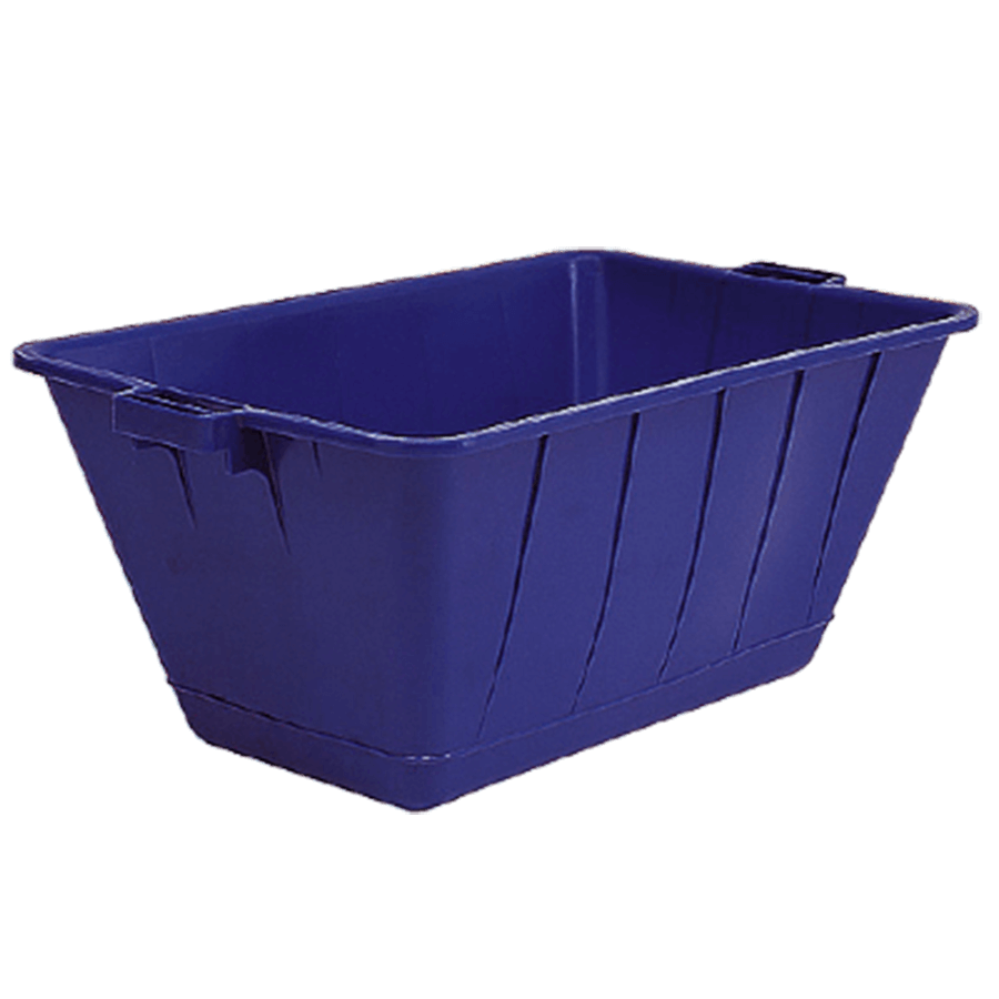 Kunststoffwanne, 100 l, blau 82 x 54 x 38 cm,