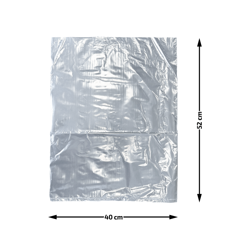 LDPE Flachbeutel trsp 400x520 mm/0,025/Ktn 1000 Stk