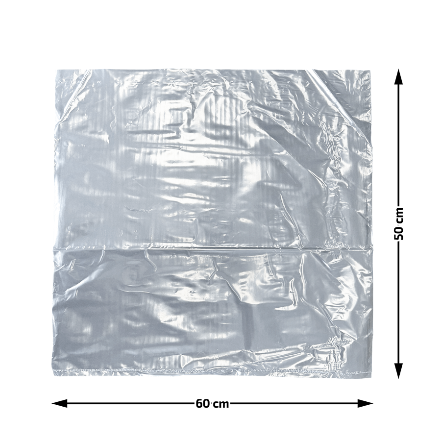 LDPE Flachbeutel trsp 600x500 0,025/Ktn 1000 Stk