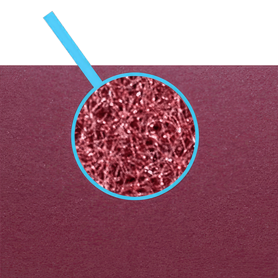 Mangel-Reinigungsschleiffließ 85 cm breit, 100 cm lang,für Stahl- und Alumulden,
