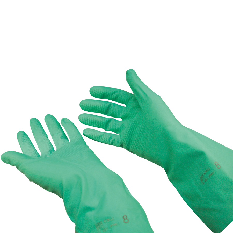 Nitril Handschuhe grün Größe 9