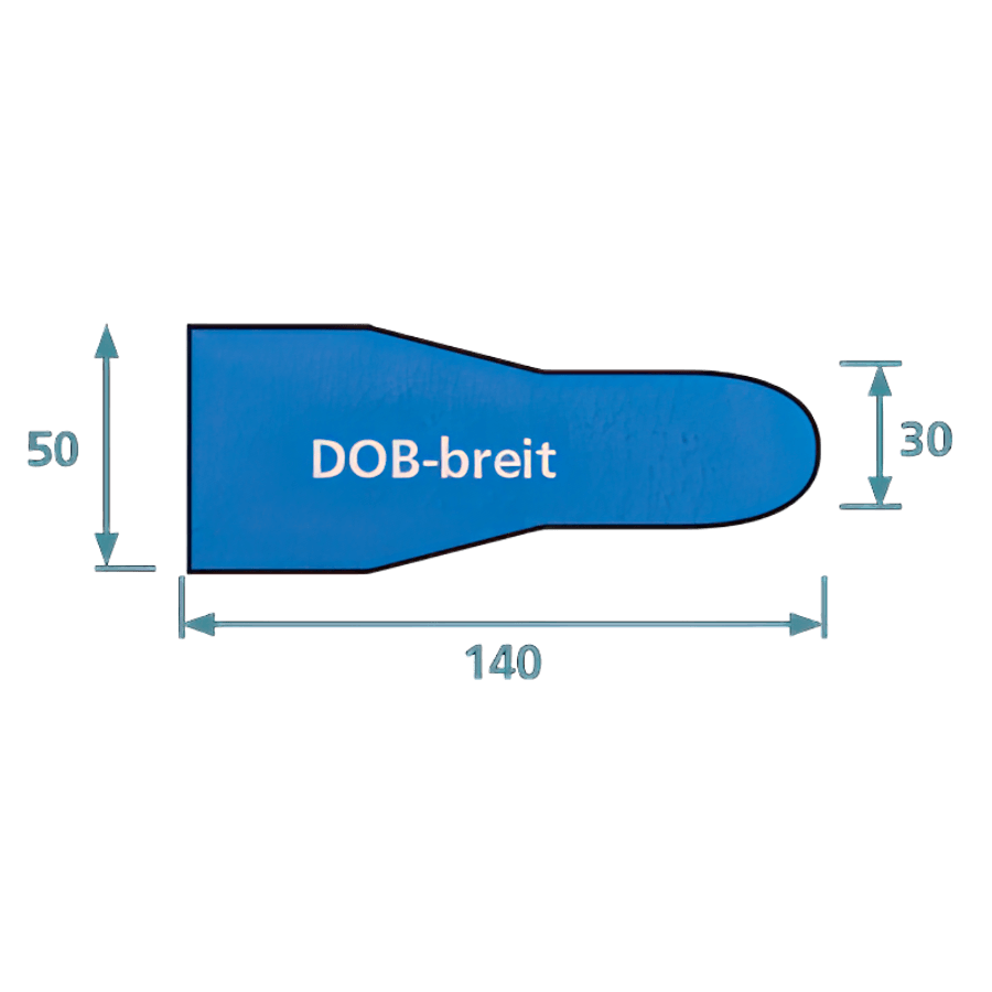 Original Schaumstoff M5 für Veittisch DOB breit, für altes sowie für das neue Be
