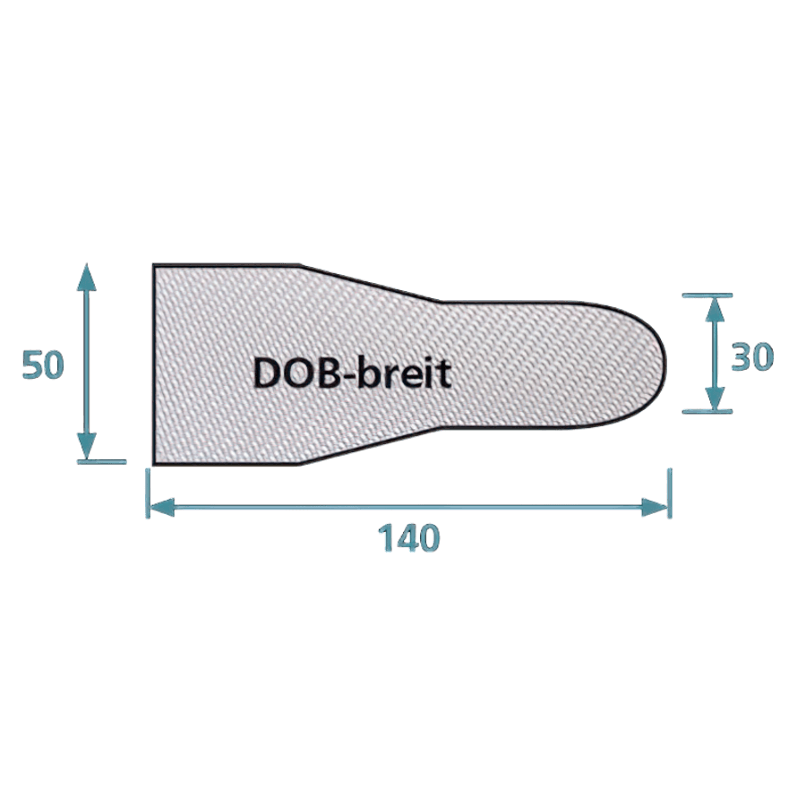 Original Veit Prefitt-Gewebe für DOB Tisch, Zwischenlage für das alte Bezugssyst