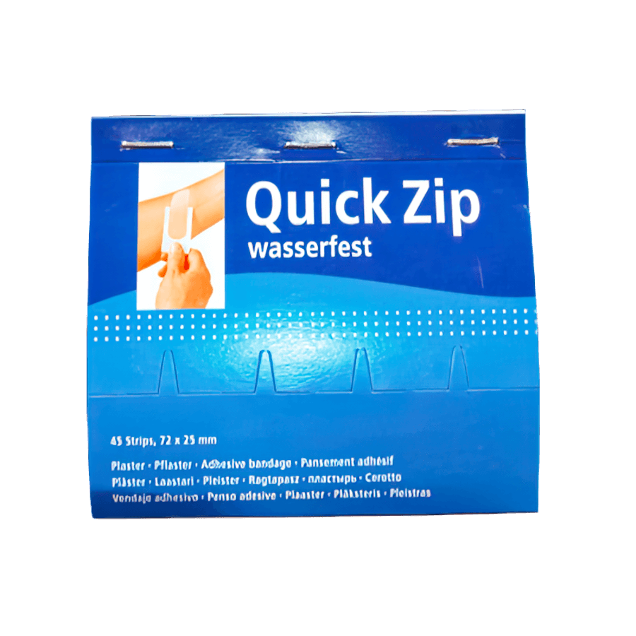 Pflaster Nachfüllpack QuickZip wasserfest Packung a 45 Stück