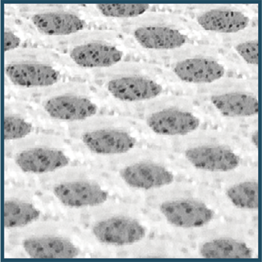 Wäschenetz 30x50 cm PES3D m.Rv. runde Trommel