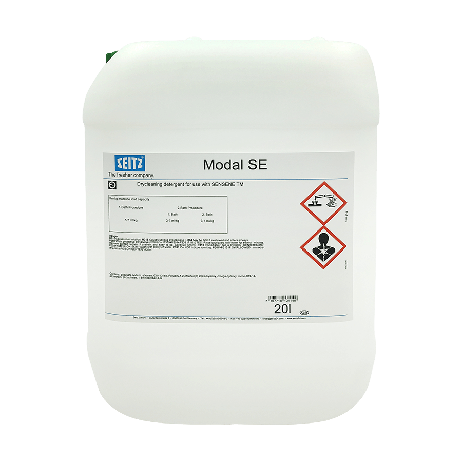 SEITZ Modal SE, 20 l Reinigungsverstärker für den Einsatz von Sensene Lösemit