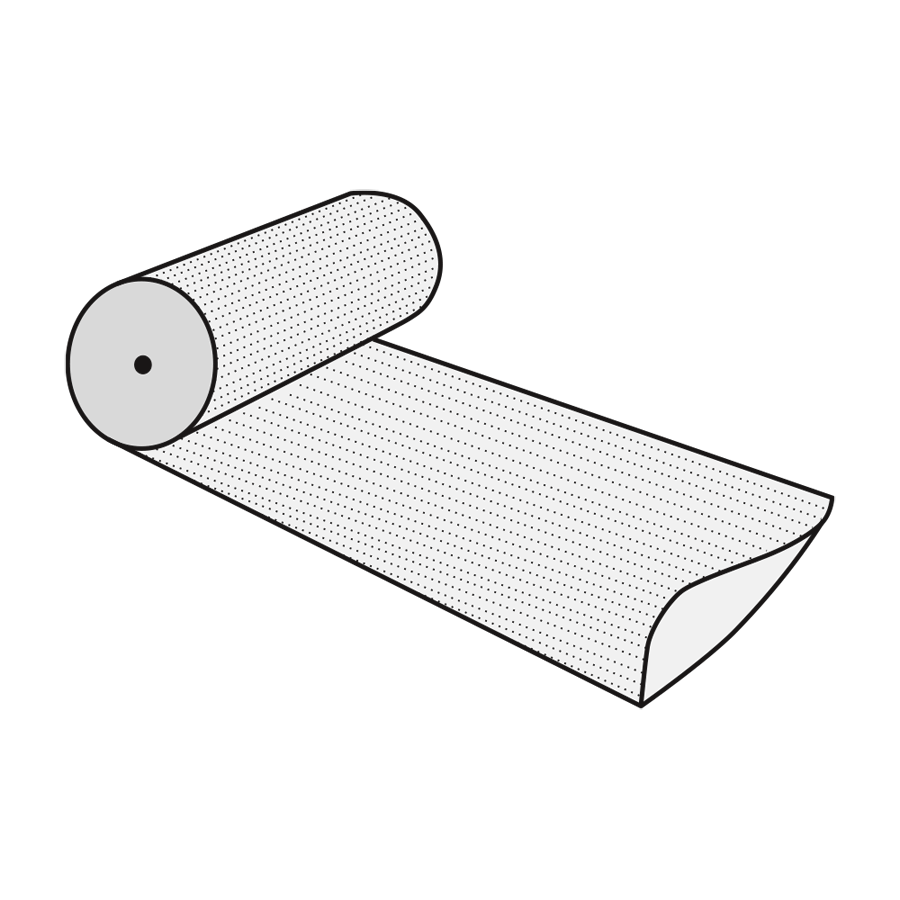 Schlauchfolie genadelt 500/500m/20my LDPE
