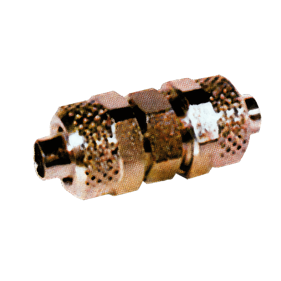 Schraubverbindung für 6mm Schlauch gerade vernickelt
